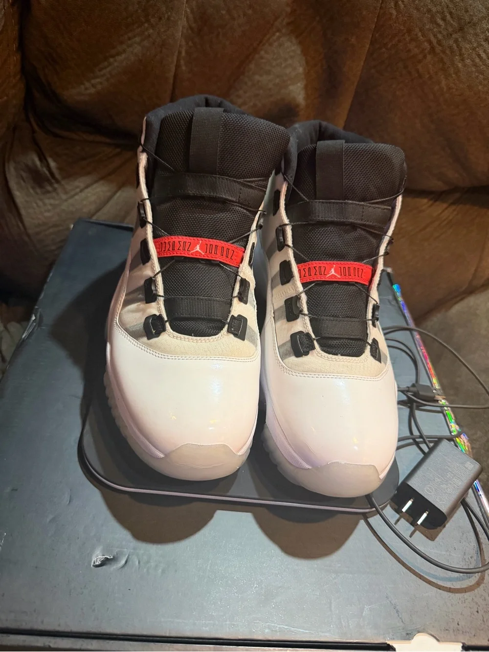 Size 12 - Air Jordan 11 Adapt White “smart Lace”